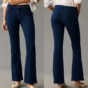 Pilcro by Anthropologie The Icon Low Rise Flare Jeans
